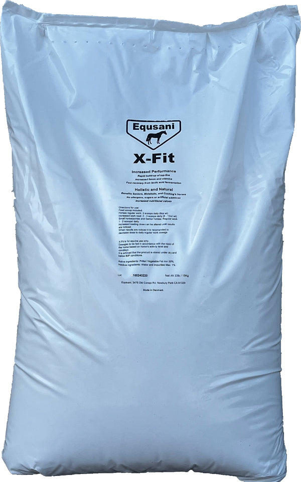 X-Fit – Bioavailable Free Fatty Acid Feed Concentrate for Horses