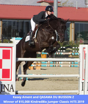 kasey ament jumping at desert international horse park