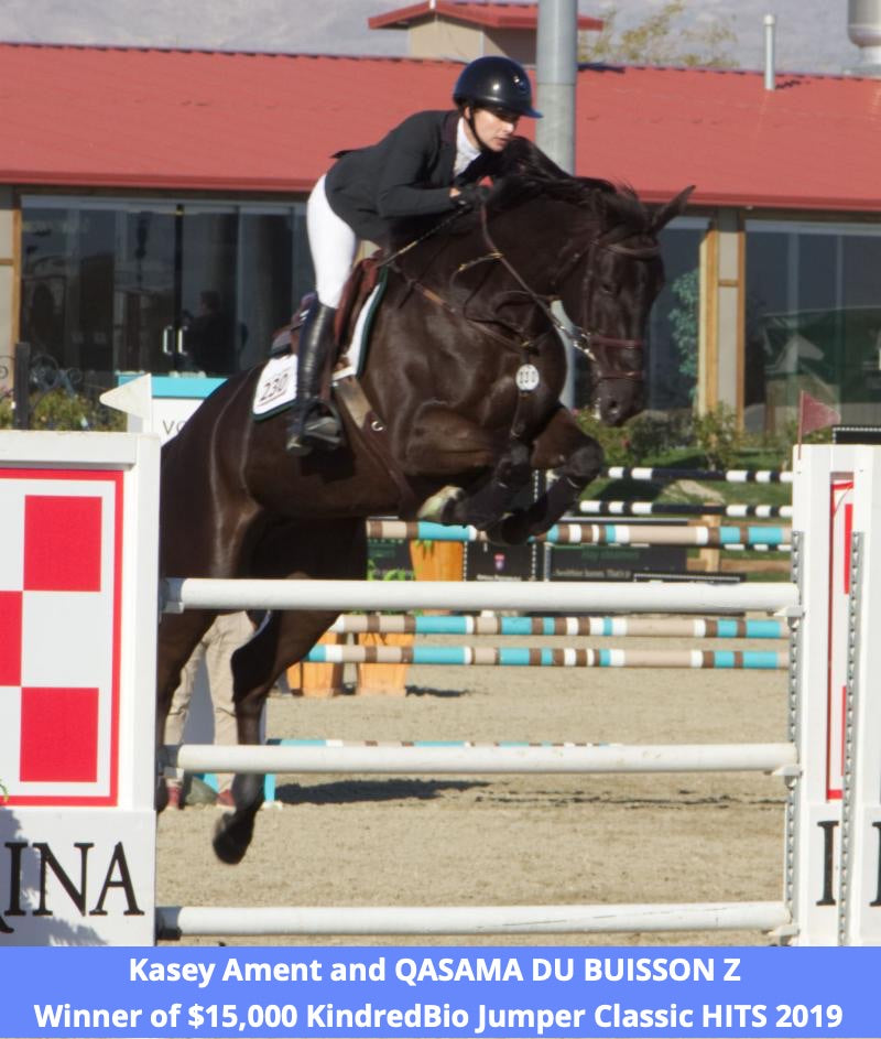 kasey ament jumping at desert international horse park