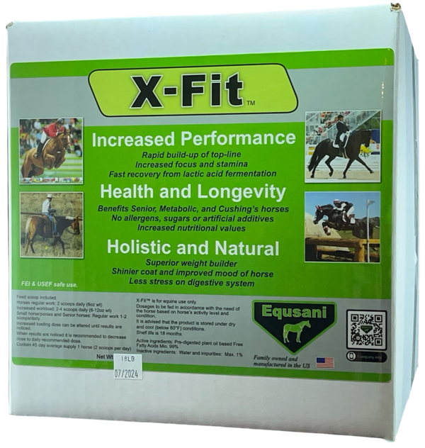 X-Fit Important Pre-digested free fatty acids for horses