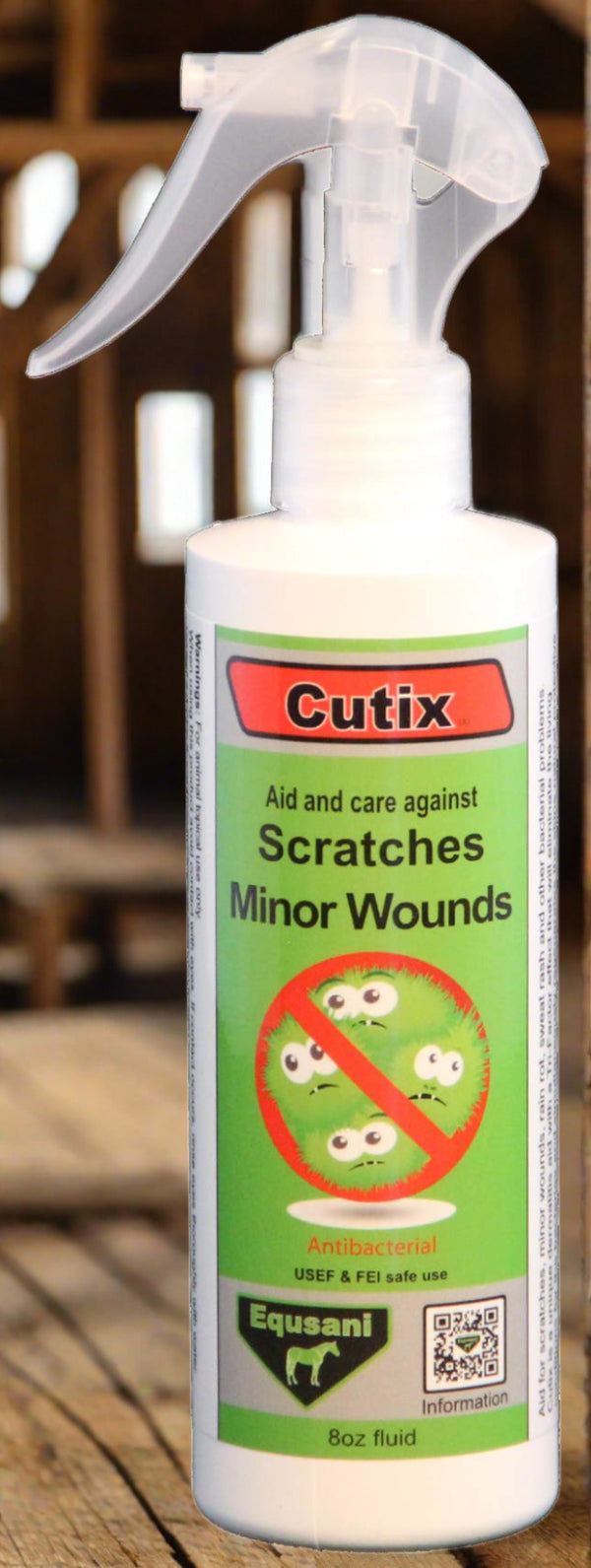 Cutix Natural aid against scratches and bacterial infections
