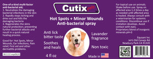 CutixPets 4oz Anti-bacterial repair skin care